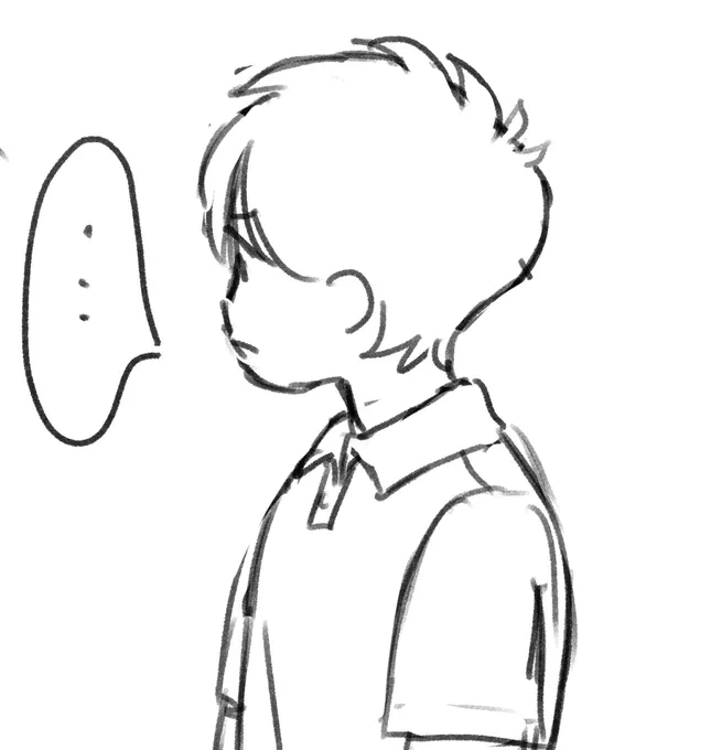 なんかネームでいい感じの表情描けたけど、使わないので供養です 