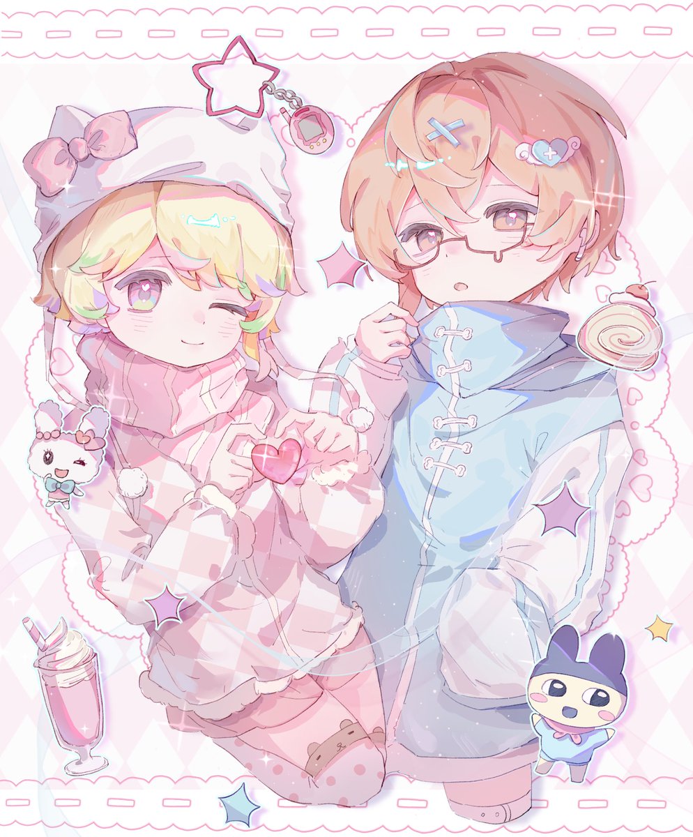 mererain_'s tweet photo. 💖🩵 https://t.co/2siNLJjanP