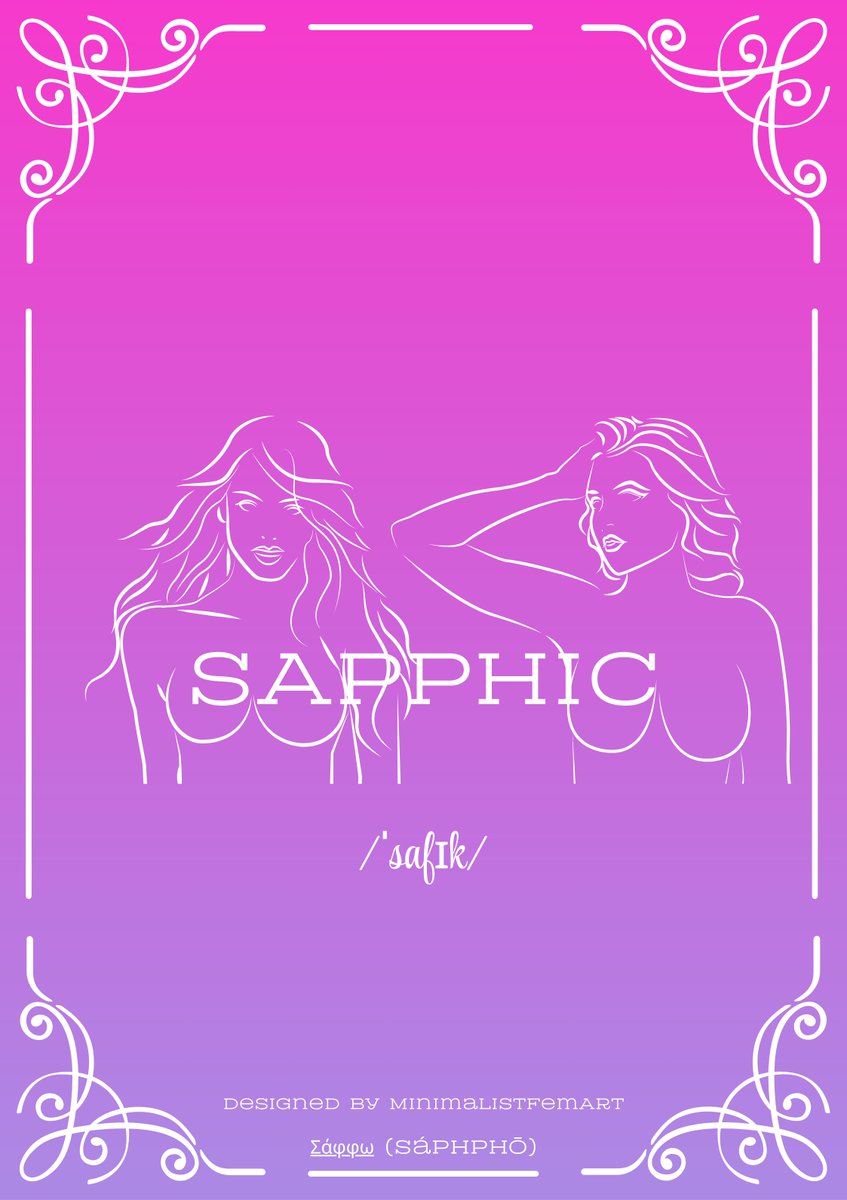 SapphicMemeCoin's tweet photo. #SapphicArt #MinimalistFemArt #FeminineAesthetic #ArtAsLegacy" #printab"SAPPHIC /ˈsæfɪk/ — an ode to feminine connection, creative lineage, and poetic power.✨
Minimalist lines. Botanical reverence. A visual tribute to Sapphō and her enduring legacy.
Designed by MinimalistFemArt.le #etsyseller @LesbianDating71 @project_lesbian @Nico_Lang @LGBTHM @lgbtqnation