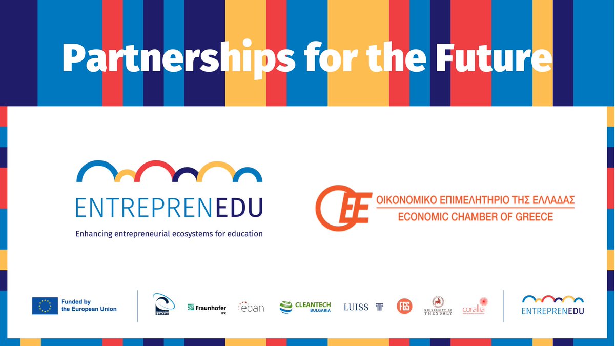 entreprenedu's tweet photo. We're excited to share the signing of our third 𝗟𝗲𝘁𝘁𝗲𝗿 𝗼𝗳 𝗦𝘂𝗽𝗽𝗼𝗿𝘁 with Economic Chamber of Greece 🤝🔗https://t.co/RTufaouw6z https://t.co/60iu3ZXsxx