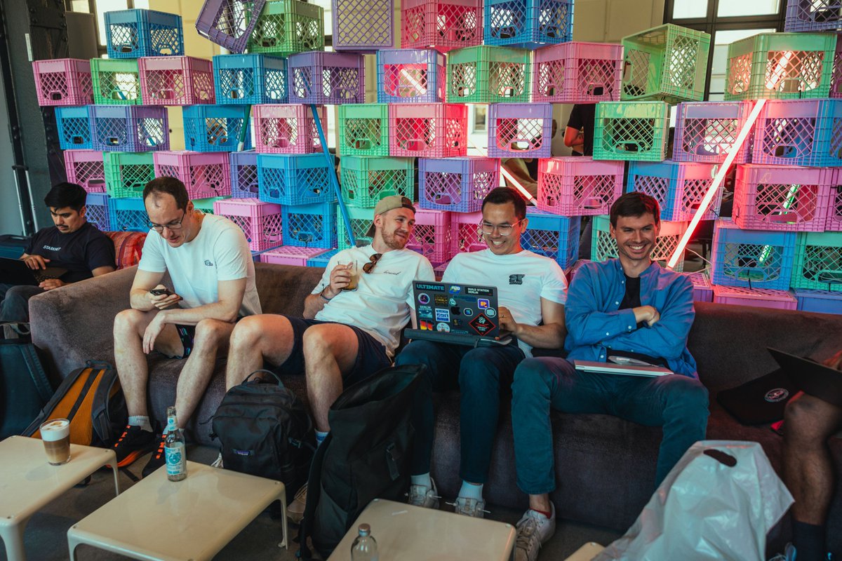 Pitch clock said 3 minutes.

He needed less to make the room believe.

From “fair markets ~ better pricing” to real-time conviction, Mato showed up &amp; showed why the future of trading is transparent, onchain, &amp; inevitable.

Berlin was just the start.