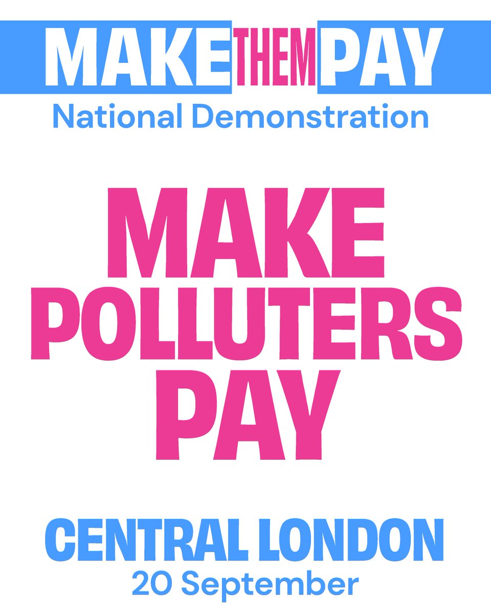 This September, join us and people around the world to demand real change from our governments:
✅ Tax the super-rich
✅ Protect workers, not billionaires
✅ Make polluters pay

Sign up for the London event at: makethempay.org.uk