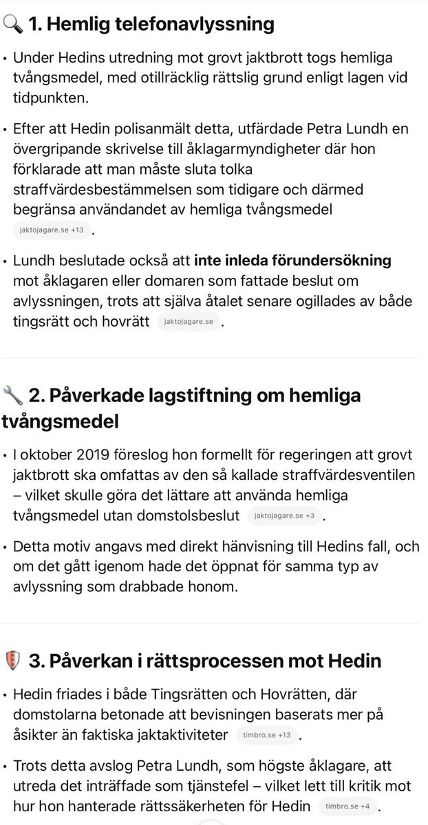 Petra Lundh är en rättshaverist.
Och hon har blivit utnämnd till Rikspolischef 😳
Av ingen mindre än Gunnar Strömmer!!!

Hennes agerande i Karl Hedin fallet säger allt om hur inkompetent hon är. Något som bekräftas och obefintliga resultat som RPC.
Båda måste avgå NU!