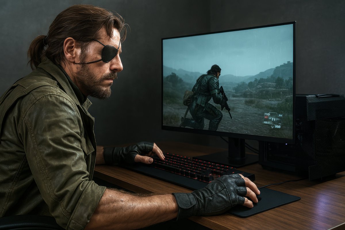 Snake playing as Snake. #MGS #snake #ai