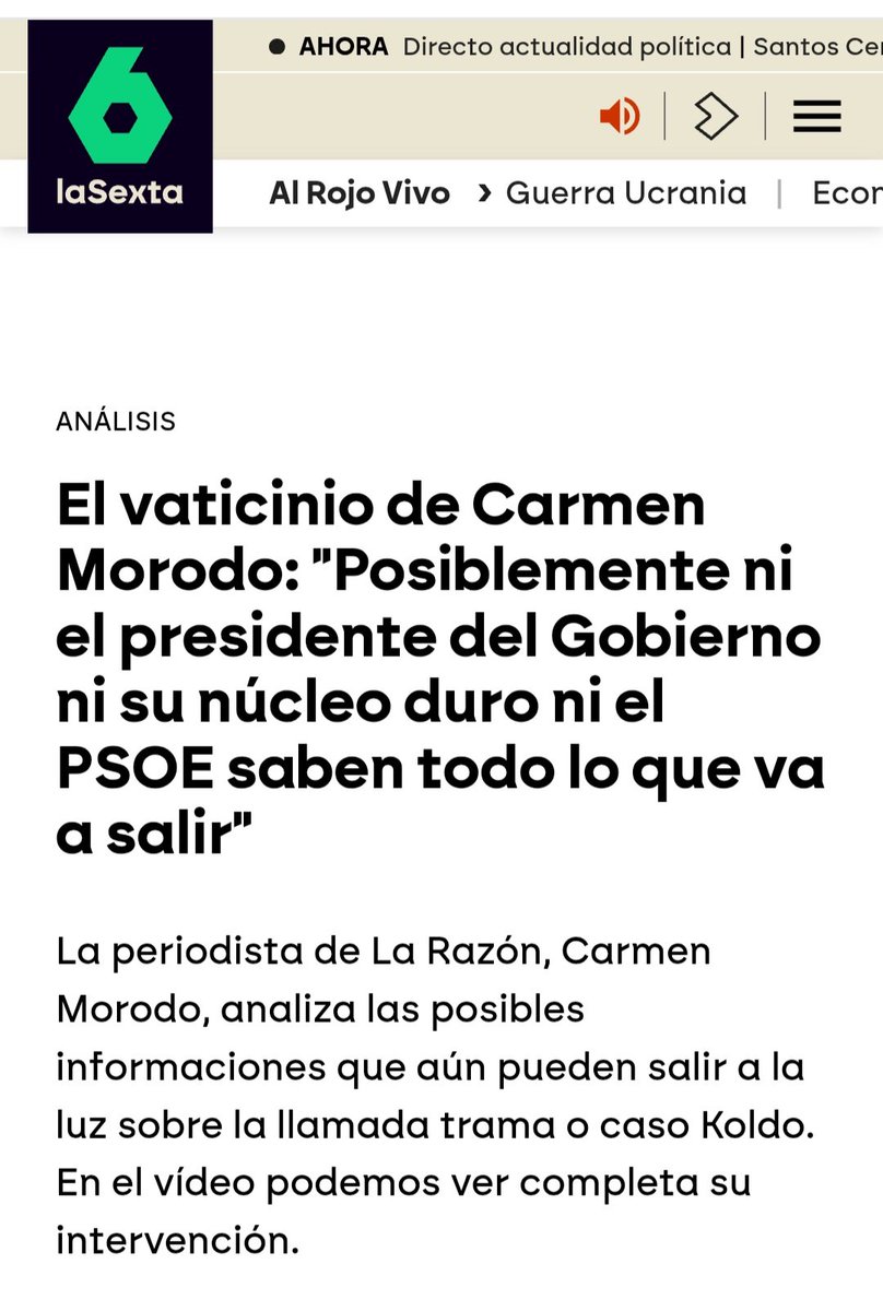 Y digo yo... si hay tanto por saber ¿por qué no lo sacan todo de una vez y no en estas dosis de "lenta agonía"? A mí me parece que juegan demasiado con nosotros y nuestra inteligencia.