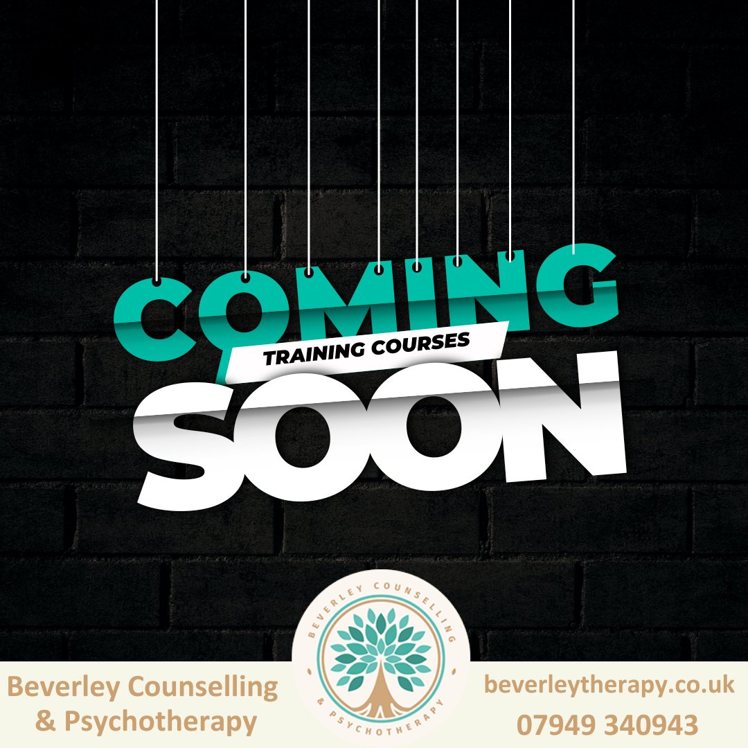 BeverleyTherapy's tweet photo. TRAINING COURSES COMING SOON 🎓

🧠 Working as a Counsellor in the Real World
🏡 Setting Up in Private Practice

Practical, honest and packed with real-world advice.
DM us to learn more or register your interest!

#CounsellorTraining #PrivatePractice #TherapistLife https://t.co/LVQPQD6L28