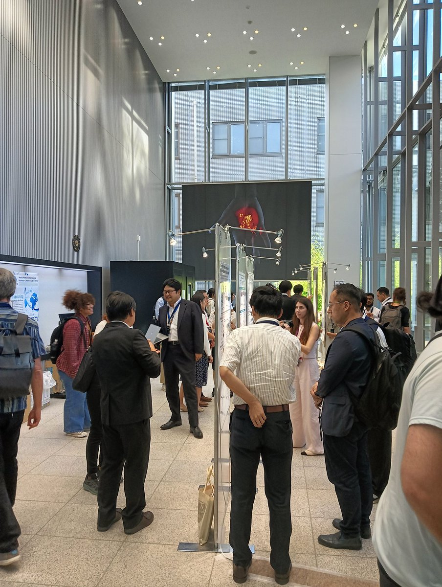 neeuss's tweet photo. Poster Session at #neuronics25 @nanoGe_Conf taking place at the Research Center for Materials Nanoarchitectonics (MANA).

Proud to be part of the conference organization! ⚛️💫 https://t.co/ksPg62jyOu