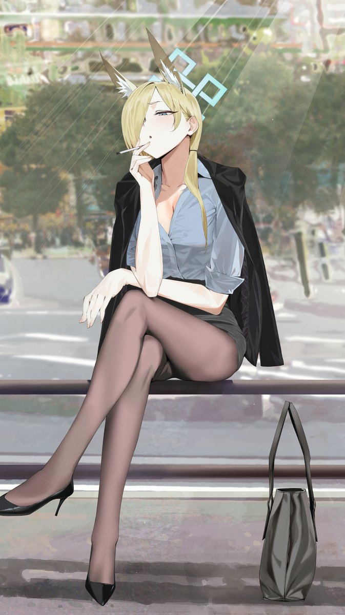 お仕事終わりのカンナパイセン
#ブルアカ