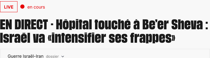 Guy_Non's tweet photo. C'est @IsraelenFrance et toustes ses complices¨ qui ont dit qu'attaquer un #hôpital n'��tait pas un #warcrime 

(et à la différence des lâches d'@IsraelenFrance, l'Iran n'a pas visé les médecins délibérément, C.Q.F.D.)

¨ @vonderleyen  @EmmanuelMacron &amp; Co

https://t.co/8Moho6ThfT https://t.co/U1Db1gK0C4