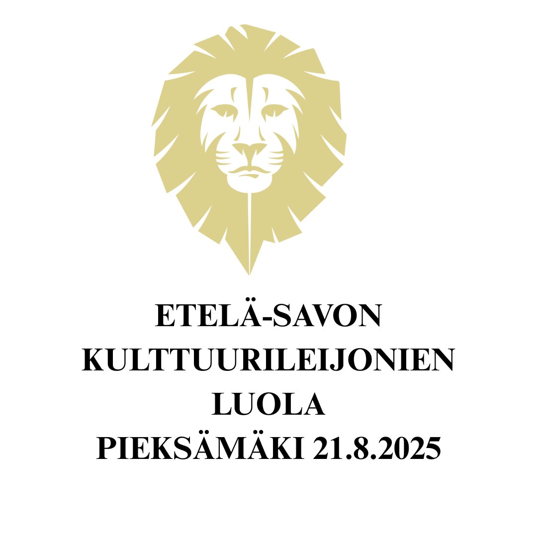 Tuija Toivakainen (@toivakainen) on Twitter photo Etelä-Savon kulttuurileijonien luola to 21.8. klo 12–16 Pieksämäellä Poleenissa, os. Savontie 13! Ilm. to 7.8.2025 menn.: link.webropol.com/ep/eskulttuuri…
Lisätietoja: peda.net/hankkeet/eejn/… #ESkulttuurileijonienluola <a href="/ELYkeskus/">ELY-keskus</a> <a href="/EtelaSavonELY/">Etelä-Savon ELY</a> <a href="/etelasavo/">Etelä-Savon maakuntaliitto</a> <a href="/taiketweet/">Taike</a> <a href="/skr/">Johan Oskarsson</a> <a href="/pieksamakipmk/">Pieksämäen kaupunki</a> Etelä-Savon kulttuurileijonien luola to 21.8. klo 12–16 Pieksämäellä Poleenissa, os. Savontie 13! Ilm. to 7.8.2025 menn.: link.webropol.com/ep/eskulttuuri…
Lisätietoja: peda.net/hankkeet/eejn/… #ESkulttuurileijonienluola <a href="/ELYkeskus/">ELY-keskus</a> <a href="/EtelaSavonELY/">Etelä-Savon ELY</a> <a href="/etelasavo/">Etelä-Savon maakuntaliitto</a> <a href="/taiketweet/">Taike</a> <a href="/skr/">Johan Oskarsson</a> <a href="/pieksamakipmk/">Pieksämäen kaupunki</a>