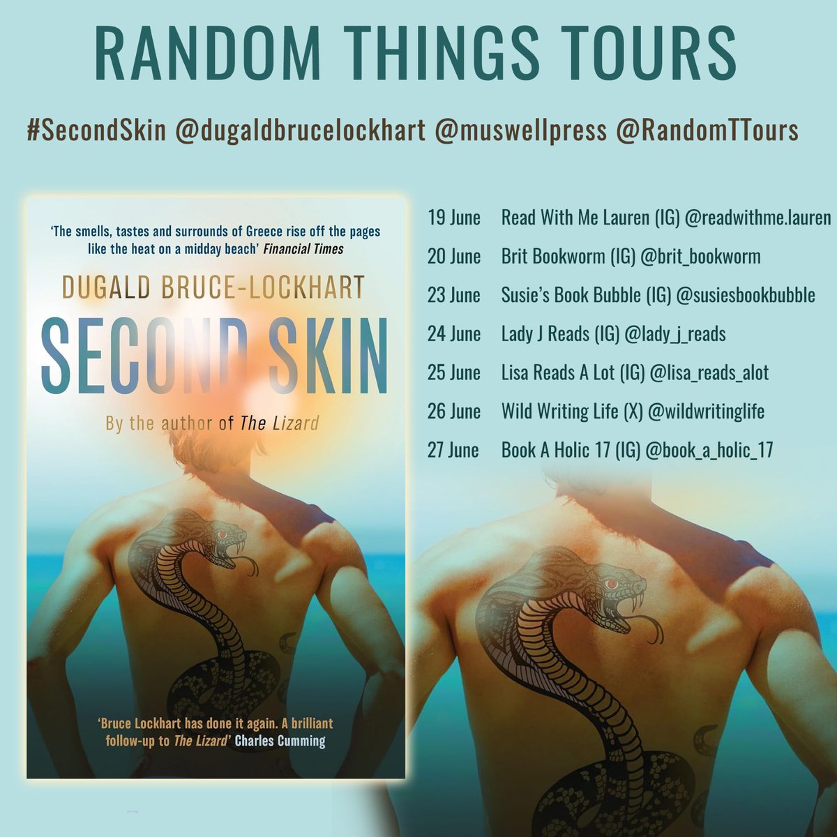 Muswell Press (@muswellpress) on Twitter photo Happy Paperback Pub Day @dugaldbrucelockhart ! Excited to kick off with the @randomthingstours blog tour @reawithme.lauren #trillerbooks #summerreads #crimebooks #greekislands #mediterranean Happy Paperback Pub Day @dugaldbrucelockhart ! Excited to kick off with the @randomthingstours blog tour @reawithme.lauren #trillerbooks #summerreads #crimebooks #greekislands #mediterranean