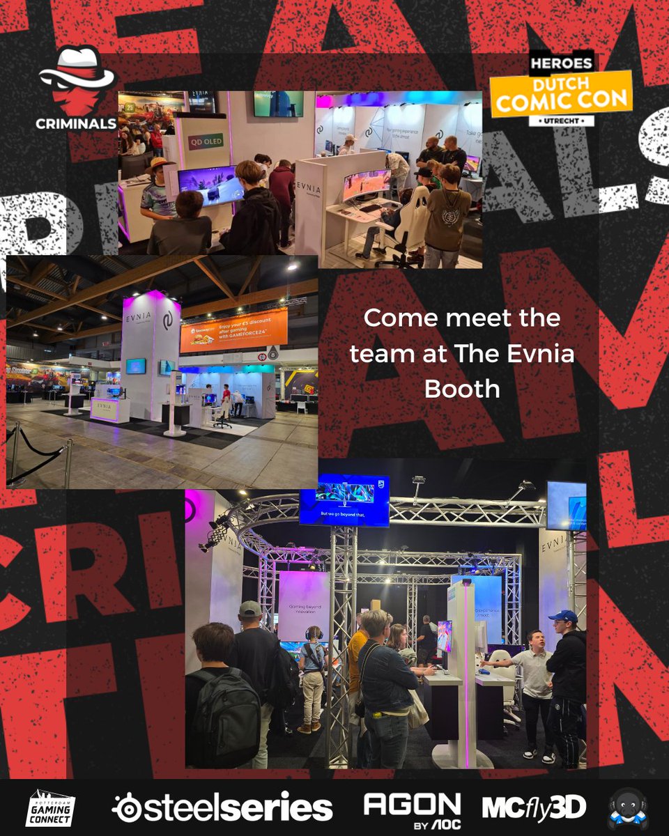 Criminals (@criminalsorg) on Twitter photo 🎮 <a href="/Evnia/">Evânia Martinez</a> at <a href="/dutchcomiccon/">Heroes Dutch Comic Con</a> – Step into the game and experience next-level visuals! 🖥️✨
Visit the Evnia booth at Dutch Comic Con and discover the power of cutting-edge monitors designed for gamers who demand more.
Dive into a selection of free-to-play games and see how smooth, 🎮 <a href="/Evnia/">Evânia Martinez</a> at <a href="/dutchcomiccon/">Heroes Dutch Comic Con</a> – Step into the game and experience next-level visuals! 🖥️✨
Visit the Evnia booth at Dutch Comic Con and discover the power of cutting-edge monitors designed for gamers who demand more.
Dive into a selection of free-to-play games and see how smooth,