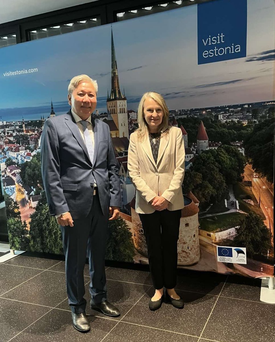 Монгол Улсаас Бельгийн Хаант Улсад суугаа Элчин сайд Л.Болд 2025.06.18-ны өдөр Химийн Зэвсгийг Хориглох Байгууллагын Гүйцэтгэх захирлын албан тушаалд нэр дэвшигч Эстони Улсын ГХЯ-ны тусгай төлөөлөгч, Элчин сайд Тийна Интелманн-тай  уулзав. brussels.embassy.mn/post/5474