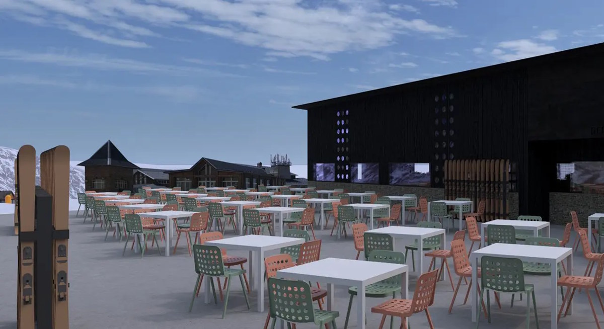 Comienzan las obras del nuevo Restaurante Nevasol en Borreguiles, Sierra Nevada lugaresdenieve.com/?q=es/noticia/…