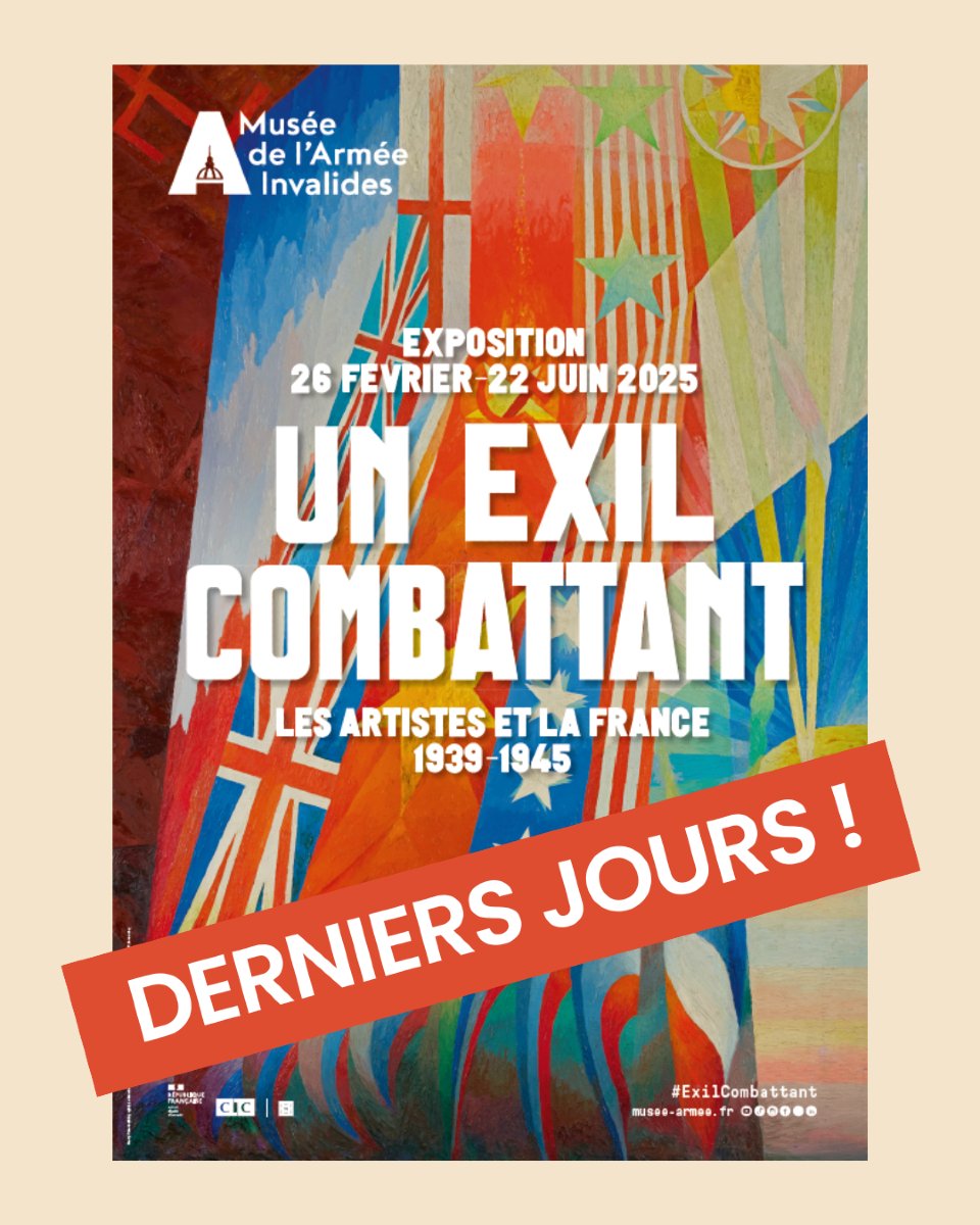 [#ExilCombattant] ⏰Derniers jours pour découvrir la façon dont les artistes et les intellectuels en exil ont mis leur créativité au service de la liberté pendant la Seconde Guerre mondiale !

Archives, uniformes, chefs-d'œuvre, reconstitution d'un atelier d'artiste et extraits