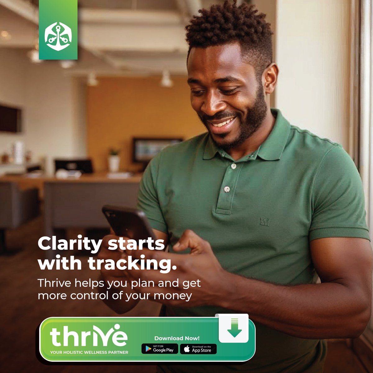 Financial stress often starts with not knowing: with not knowing how much you’ve spent or where it all went.​
With Thrive, gain the tools and knowledge that help you make confident, informed choices without getting overwhelmed.​

Download Thrive on Play Store and App Store
