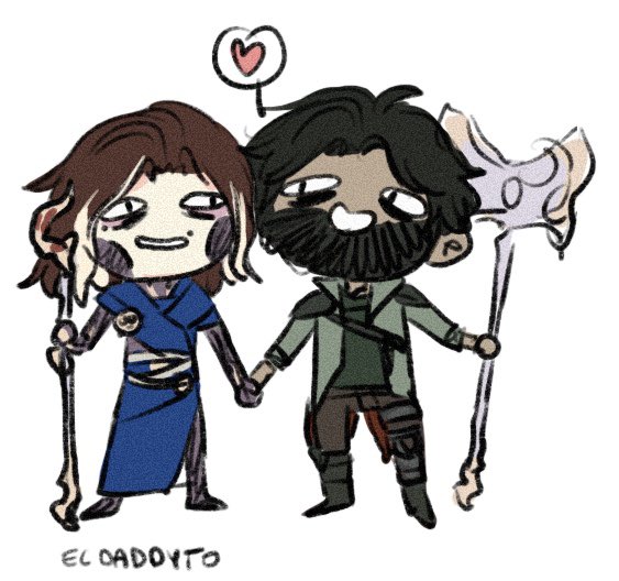 EDaddyto900's tweet image. Silly drawing I made.

#jayvik #arcane