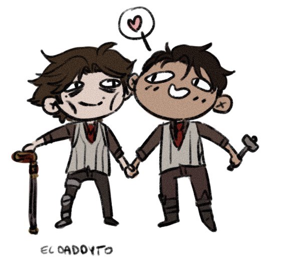 EDaddyto900's tweet image. Silly drawing I made.

#jayvik #arcane