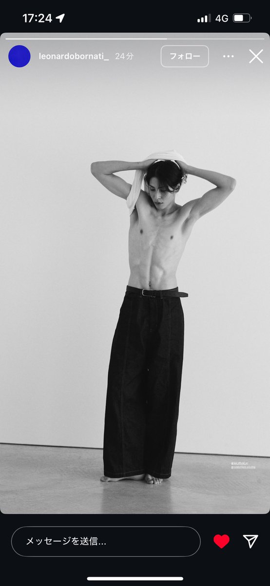 Mai1116_122's tweet image. 🫠🫠🤍
 #RaulinMilano  #Raulmurakami  #modelsmilano  #ラウール 

instagram.com/stories/leonar…