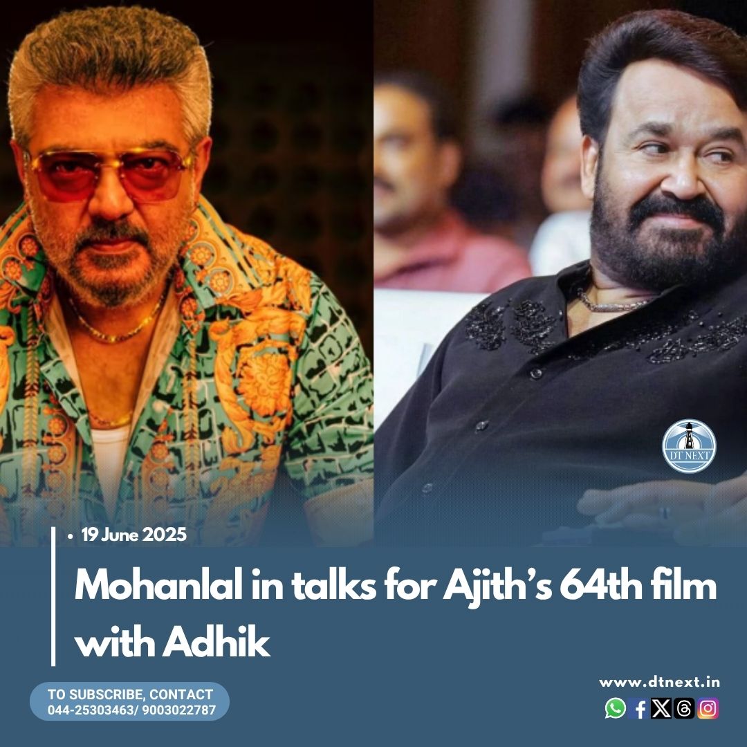 ajithkumaran_'s tweet photo. With #Thudarum crossing Rs 230 crore at the box office, #Mohanlal has emerged as a preferred choice for South Indian filmmakers. The actor has reportedly been approached for key roles in #AK64 &amp; #SK24
🖊️ @iamkaushikr
https://t.co/U8xXWLB5TR…
#DTNext #AjithKumar #Kollywood https://t.co/MAo45dkAVY