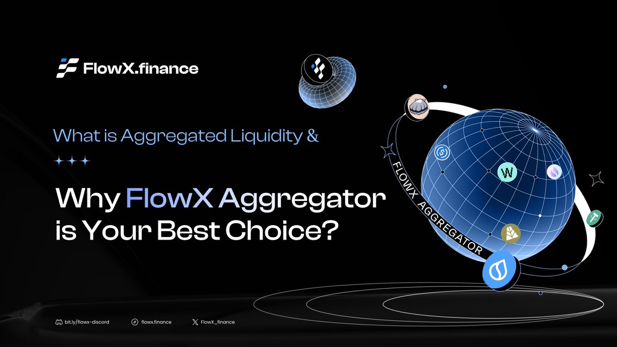 What is Aggregated Liquidity &amp; Why FlowX Aggregator is Your Best Choice ✨?

Let’s face it — liquidity in #DeFi is a mess. Fragmented across countless DEXs, inconsistent pricing, and brutal slippage if you’re not careful. If you're not swapping via aggregators in 2025, you're