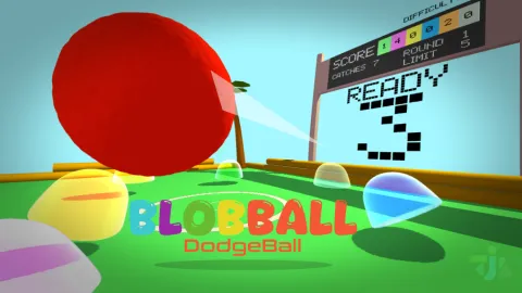 Blobball Dodgeball is here!
Dodgeball meets mixed reality madness!

Play now → heyvr.io/arcade/games/b…

👾 Team mode or Free-For-All
🎮 VR + gamepad support
💥 Dodge, throw &amp; survive
🕹️ Developed by <a href="/shaepicvr/">Tristan John</a> 

#WebXR #VRGaming #MixedReality #IndieDev