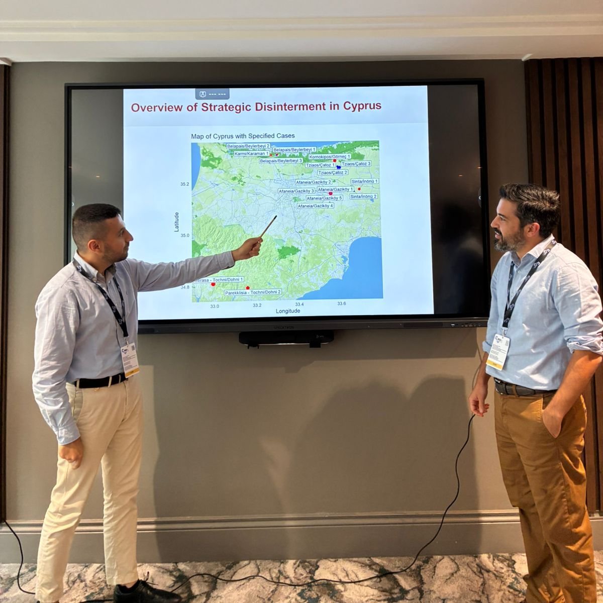 🗓 18-20 June 2025 | #BISA2025
We participated at the BISA Annual Conference in Belfast, where Iosif Kovras &amp; Nikandros Ioannidis presented “The Afterlife of Violence: Strategic Exhumations in Post-Conflict Settings.”
#DISACT #PoliticalViolence #TransitionalJustice #BISA