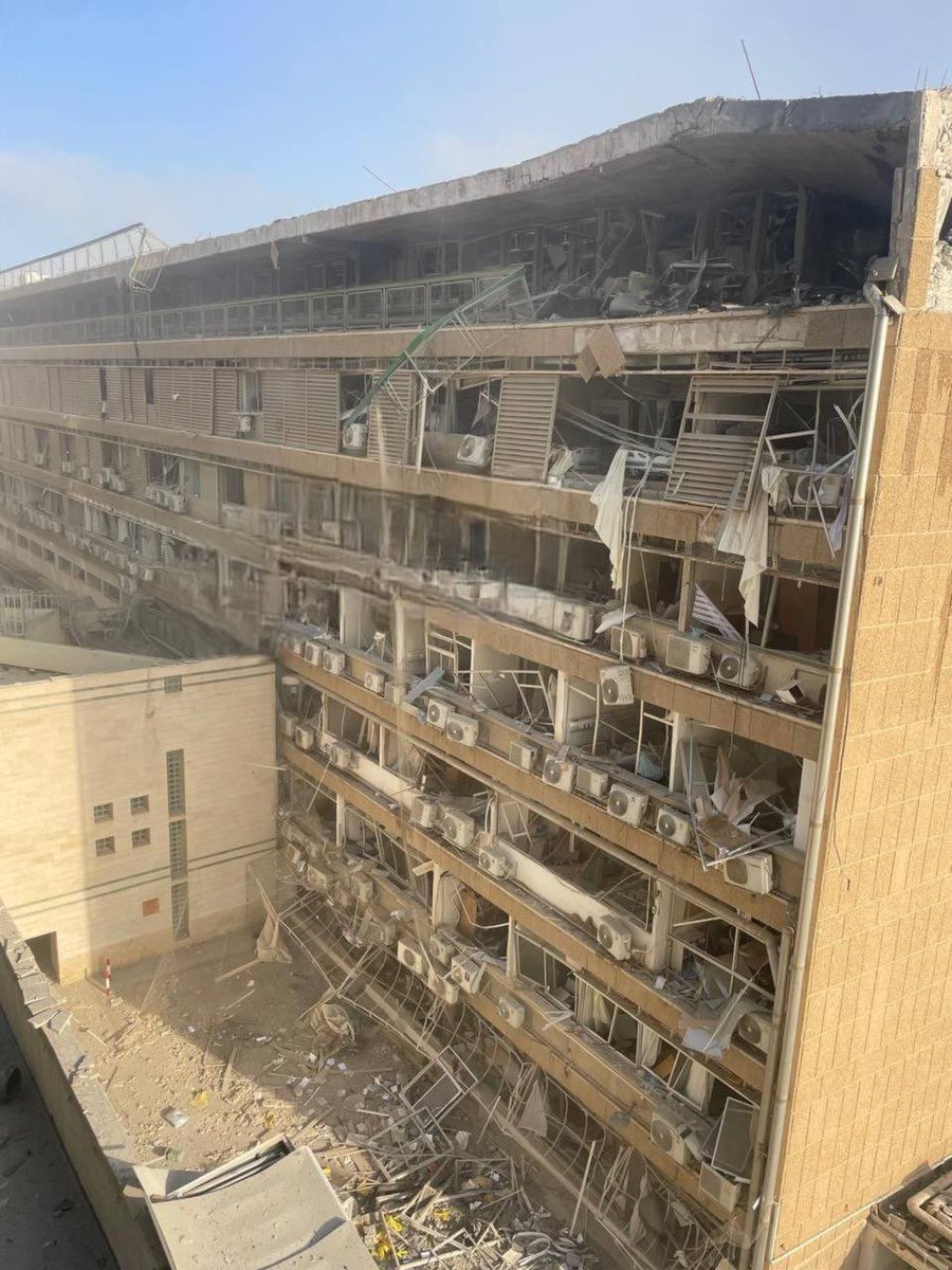 Irán ataca el hospital más grande del sur de Israel. Este puede ser el último empujón que necesitaba EE.UU. para unirse al conflicto.

Día clave hoy.