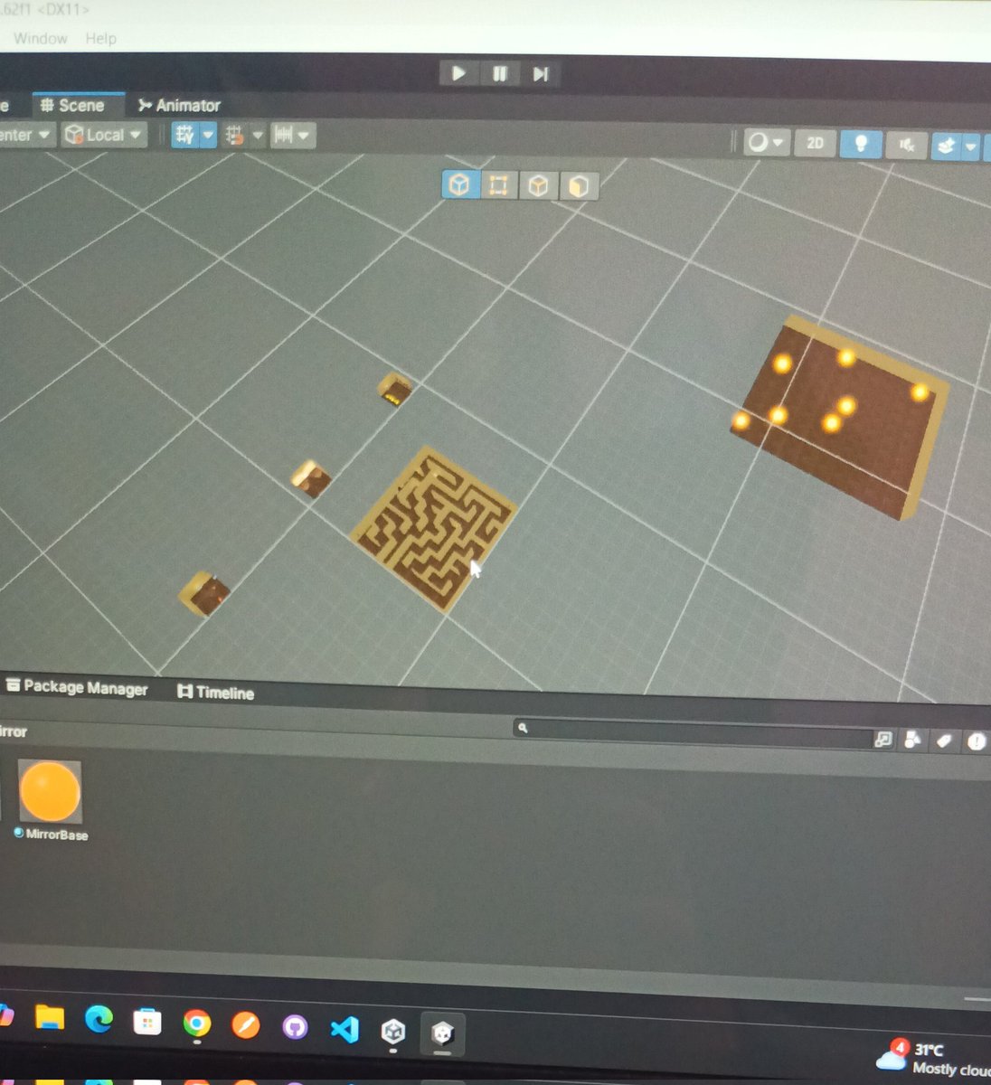 Hi! I’m working on a maze-based horror game.
The puzzles are almost done (just a few bugs 🐞), and next I’ll be adding the real horror — creepy elements, scares, and more! 👻
Excited to share more soon!
#gamedev #horrorgame #indiedev #unity3d #indiegame