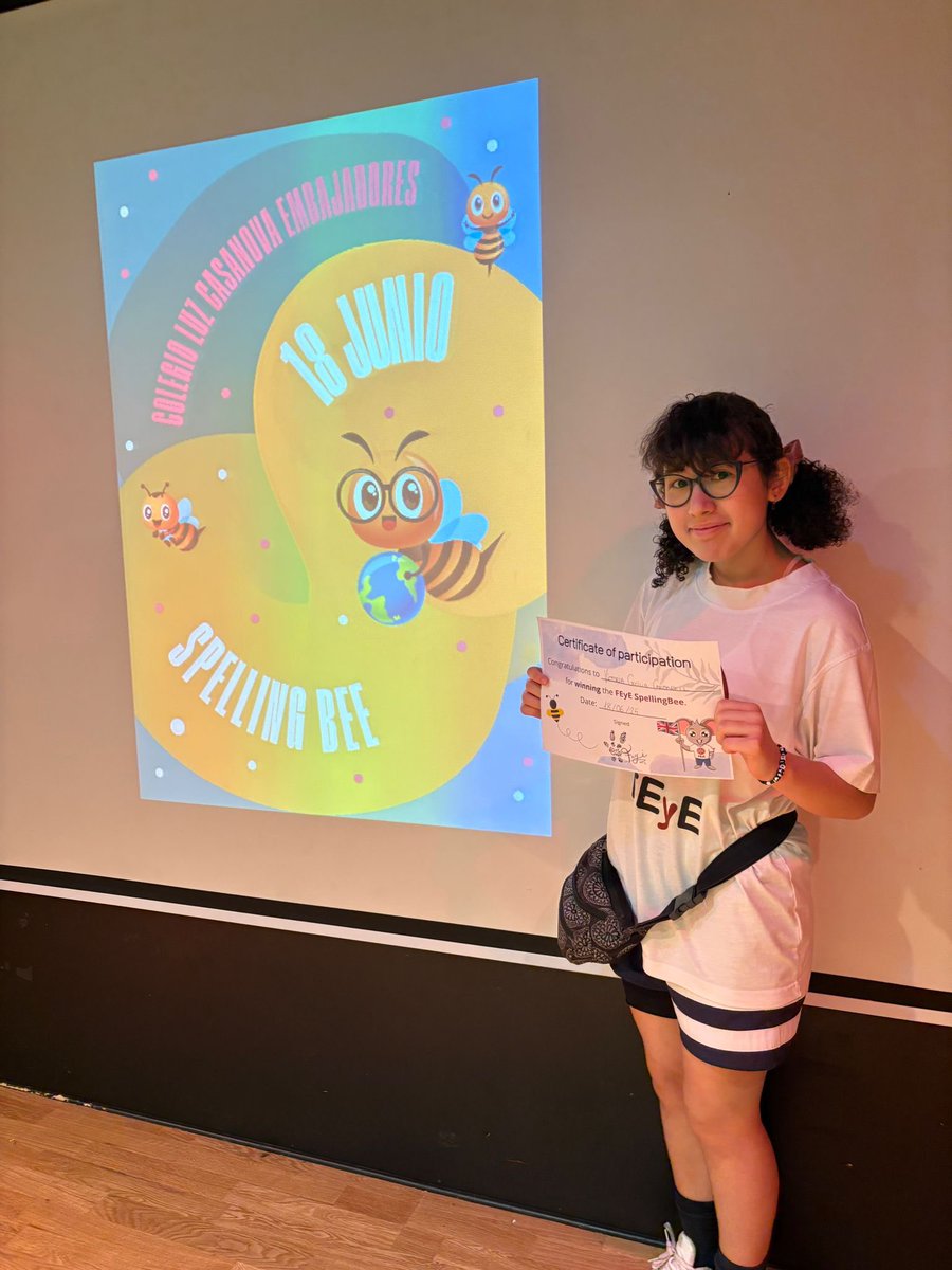lce_feye's tweet photo. Ayer celebramos el Spelling bee en nuestro cole. Aunque nerviosos todos disfrutaron de lo lindo. Fue un día muy especial!!!! Muchas gracias a todos por participar 😍 https://t.co/zXUtlY2fnl