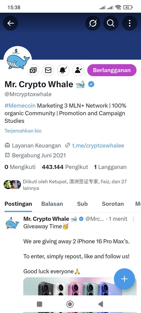 congoratt55's tweet photo. @Mrcryptoxwhale Done https://t.co/EvVAQaF2L5