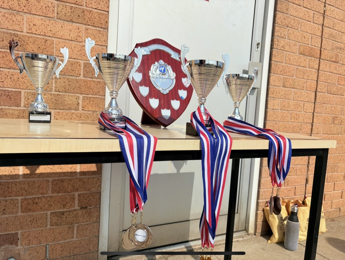 NCLearningTrust's tweet image. The Year 7 Varsity is about to get underway at Dinnington High School ☀️ will the home team take the win or will Brinsworth or Wingfield steal the crown 🤔👑