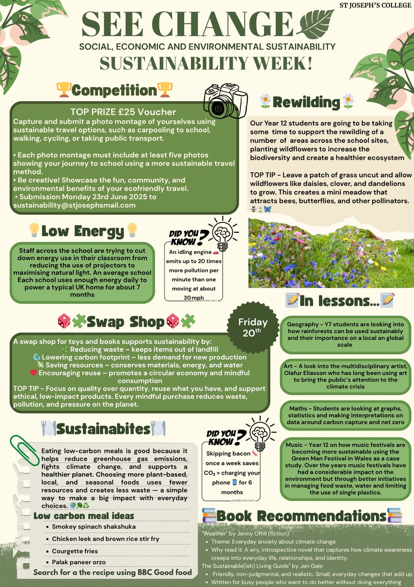 🪴Take a look at our June Sustainability Newsletter!