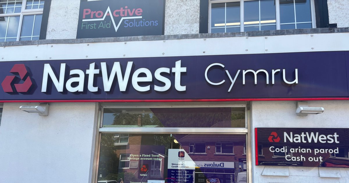 The last bank standing in North Cardiff is set to close. Read the story on our site: rhiwbina.info/post/last-bank… #llanishen #bankclosures #northcardiff