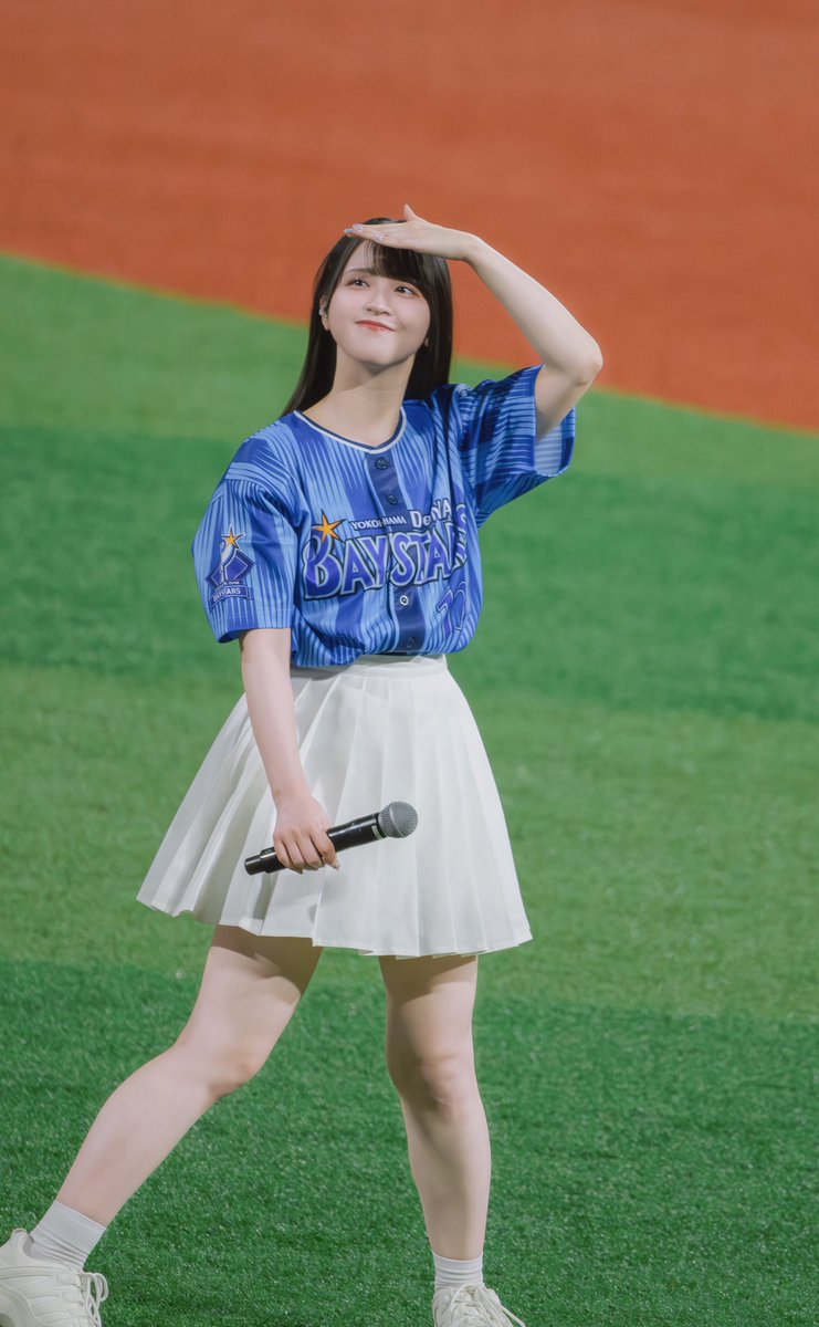 250618 『推せ推せ！YOKOHAMA☆IDOL SERIES 2025』横浜スタジアム
#佐々木舞香
#イコラブ
#baystars
