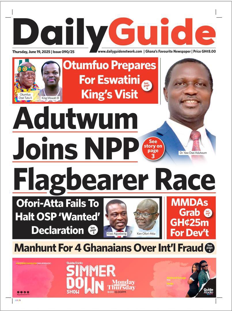 Let’s write history with a humble giant. #DrYawOseiAdutwum