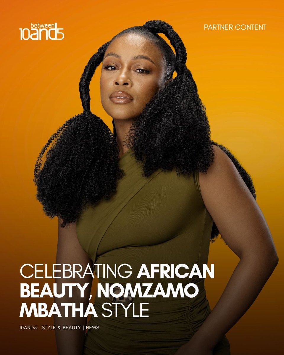 10and5's tweet image. Nomzamo Mbatha is the first SA face of Creme of Nature.
We speak to her about her relationship with her hair, and what it means to celebrate African beauty on her own terms.
Read the story on 10and5.com.
#NomzamoMbatha #CremeOfNatureSA #RootedInRadiance