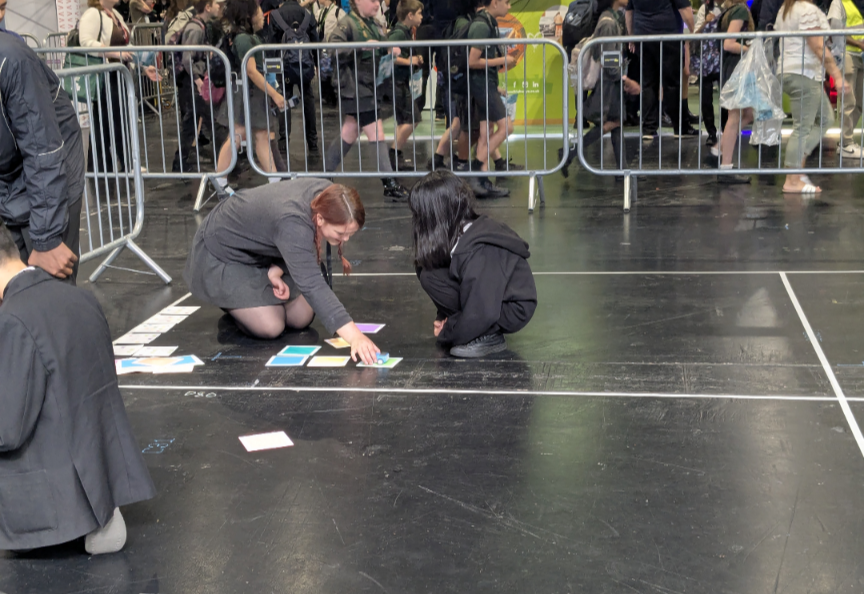 BigBangUKSTEM's tweet image. Tech jobs are for everyone! Explore careers in technology with @Tech_She_Can at The Big Bang Fair. Plus, learn how to code a robot to complete tasks and routes. Can you take on the challenge?
