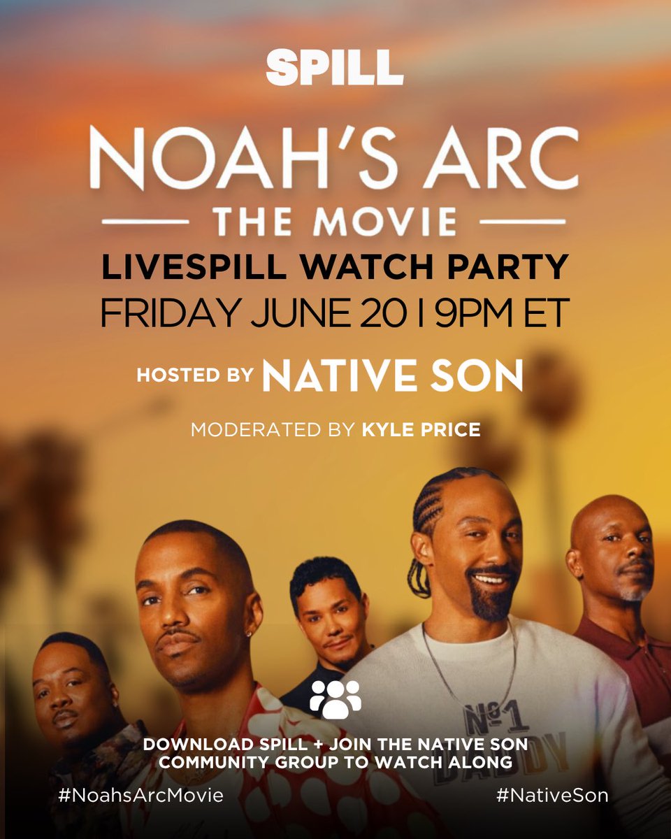 Native Son (@nativesonnow) on Twitter photo Weāre partnering with @spillmob to host a Watch Party for the @noahsarc_official Premier on Paramount+ 6/20 @ 9pm EST moderated by <a href="/kp_official_1/">@kp_official1 on IG</a> .
Download #SPILL and join our Native Son Community Group via our link below. š¤ ⨠#NativeSon
spill.com/p/nativesonnow⦠Weāre partnering with @spillmob to host a Watch Party for the @noahsarc_official Premier on Paramount+ 6/20 @ 9pm EST moderated by <a href="/kp_official_1/">@kp_official1 on IG</a> .
Download #SPILL and join our Native Son Community Group via our link below. š¤ ⨠#NativeSon
spill.com/p/nativesonnowā¦