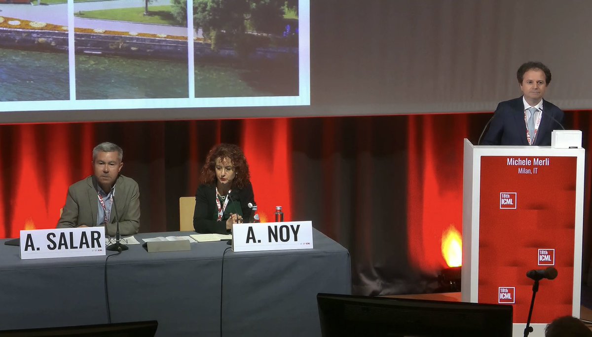 GELTAMO (@geltamo) on Twitter photo El Dr. Antonio Salar está actuando como co-chair en este momento en la sesión “Marginal Zone and Lymphoplasmacytic Lymphomas” en #ICML2025, en Lugano.
Una sesión clave con grandes referentes internacionales en el abordaje de estos linfomas.
<a href="/geltamo/">GELTAMO</a> <a href="/ant_salar/">Antonio Salar</a> <a href="/icmlugano/">International Conference on Malignant Lymphoma</a> El Dr. Antonio Salar está actuando como co-chair en este momento en la sesión “Marginal Zone and Lymphoplasmacytic Lymphomas” en #ICML2025, en Lugano.
Una sesión clave con grandes referentes internacionales en el abordaje de estos linfomas.
<a href="/geltamo/">GELTAMO</a> <a href="/ant_salar/">Antonio Salar</a> <a href="/icmlugano/">International Conference on Malignant Lymphoma</a>