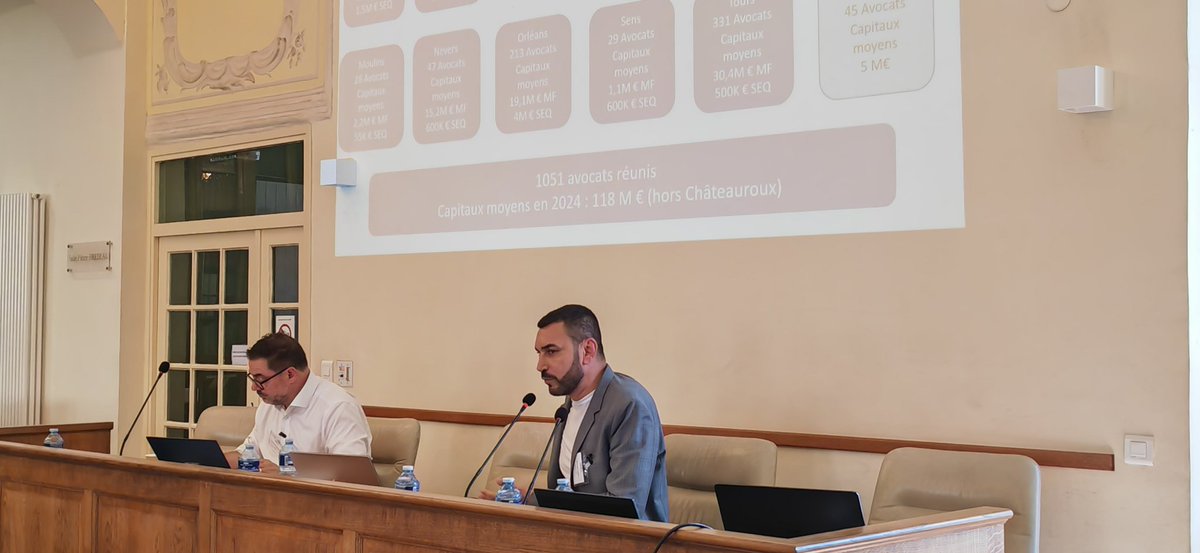 Intervention de Christophe Rouichi sur le thème Carpa regroupée et indépendance des barreaux