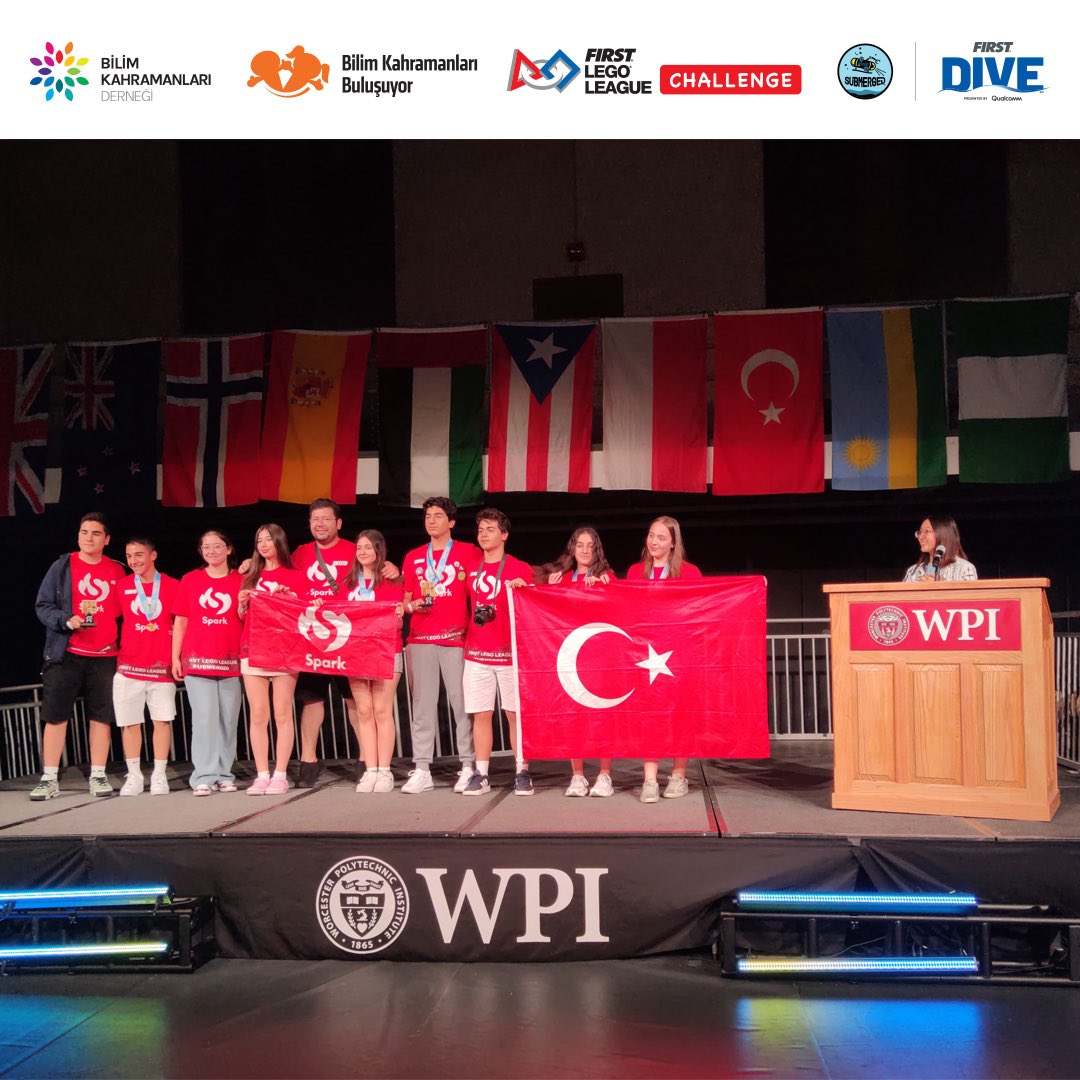 13-15 Haziran tarihlerinde ABD’de gerçekleşen WPI Open Invitational Turnuvasında, Ordu Giresun Bahçeşehir Koleji Enver Yücel Kampüsü Fen ve Teknoloji Lisesi'nden SPARK, Jüri Özel Ödülü ve Imaginery Award ödüllerini kazandı! Takımımızı tebrik ediyoruz! #bilimkahramanları