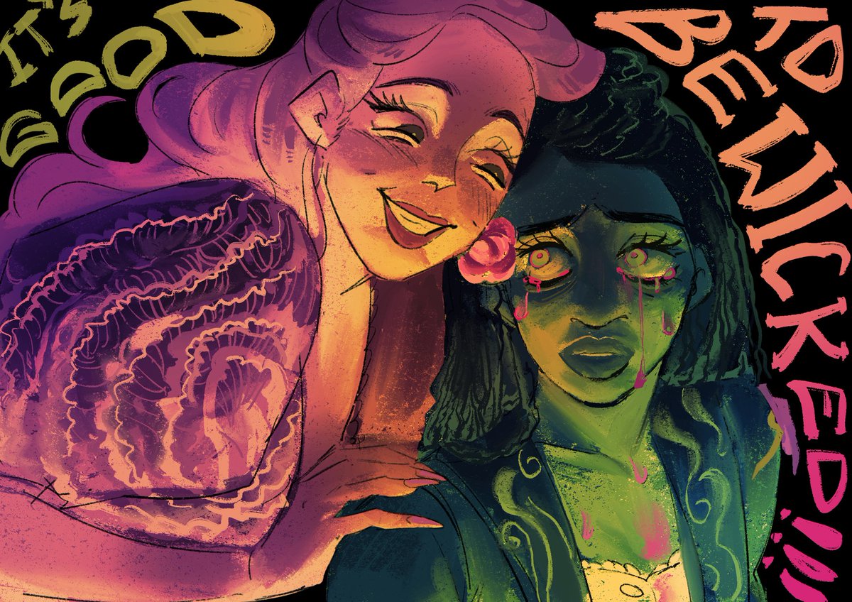 Watched wicked w bffs the other week…. Who here fw toxic yuri?!?!!! 🔥🔥🔥🔥