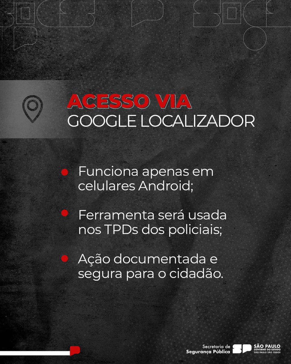 SegurancaSP's tweet image. 🔒 O recurso é um apoio imediato, mas o Boletim de Ocorrência ainda é essencial.

#PMESP #TecnologiaContraOCrime #SegurançaSP