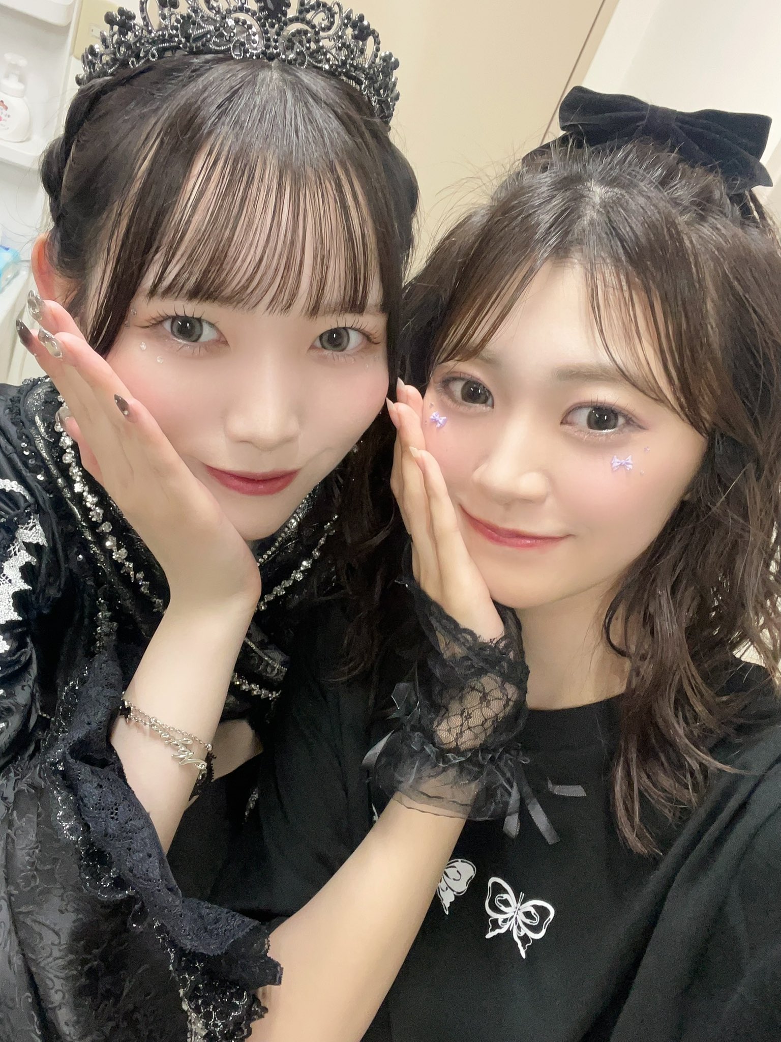 きゅーすと ペアチェキ(板倉可奈＆真鍋凪咲) ✨💎GRL x 板倉可奈 x 真鍋凪咲💎✨ #GRL のモデルとして