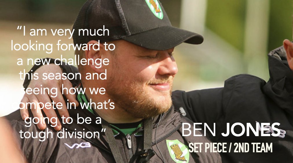 Coaching Team | Ben Jones - Set Piece/2nd Team

The development/Success of the Diamonds is a integral part of the clubs development and under Ben we saw 16 quality squads take the field last season- we push to reach the same again this season💚

#NiYwCaerffili #WeAreCaerphilly