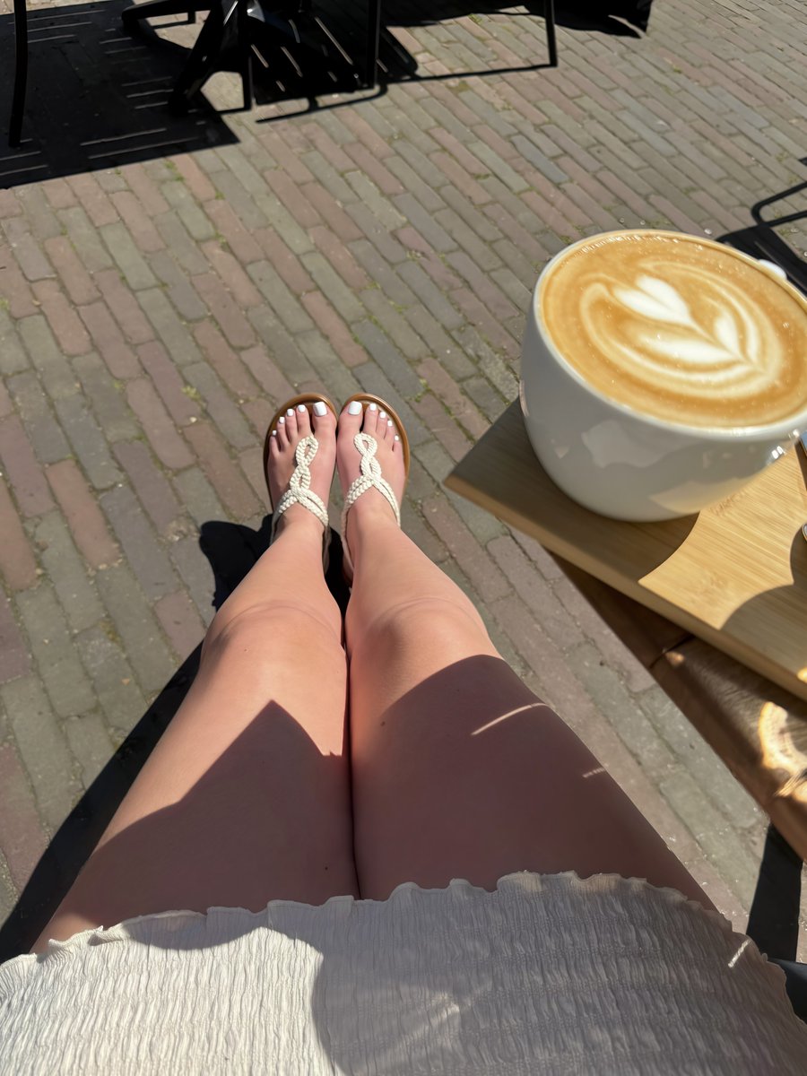 If you saw me in a café, would you come over and say hello? Or just glance down at my feet?