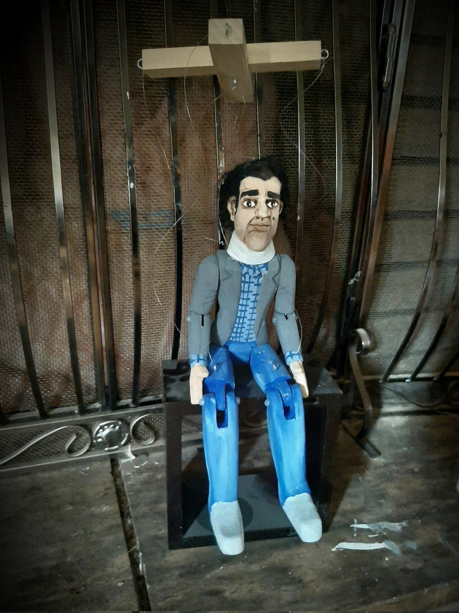 Darren Darrionettes (@geppettomoreash) on Twitter photo <a href="/OscarSpliff/">phatfuk</a> 's Wooden Andy Kaufman marionette anxiously waiting for Jerry Lawler. He was gifted to him from <a href="/TheAndyKaufman/">ANDY KAUFMAN™ AKA Nathan Fletcher McCoy</a> <a href="/PuppetPals/">Andy Kaufman’s Puppet Pals</a> <a href="/OscarSpliff/">phatfuk</a> 's Wooden Andy Kaufman marionette anxiously waiting for Jerry Lawler. He was gifted to him from <a href="/TheAndyKaufman/">ANDY KAUFMAN™ AKA Nathan Fletcher McCoy</a> <a href="/PuppetPals/">Andy Kaufman’s Puppet Pals</a>