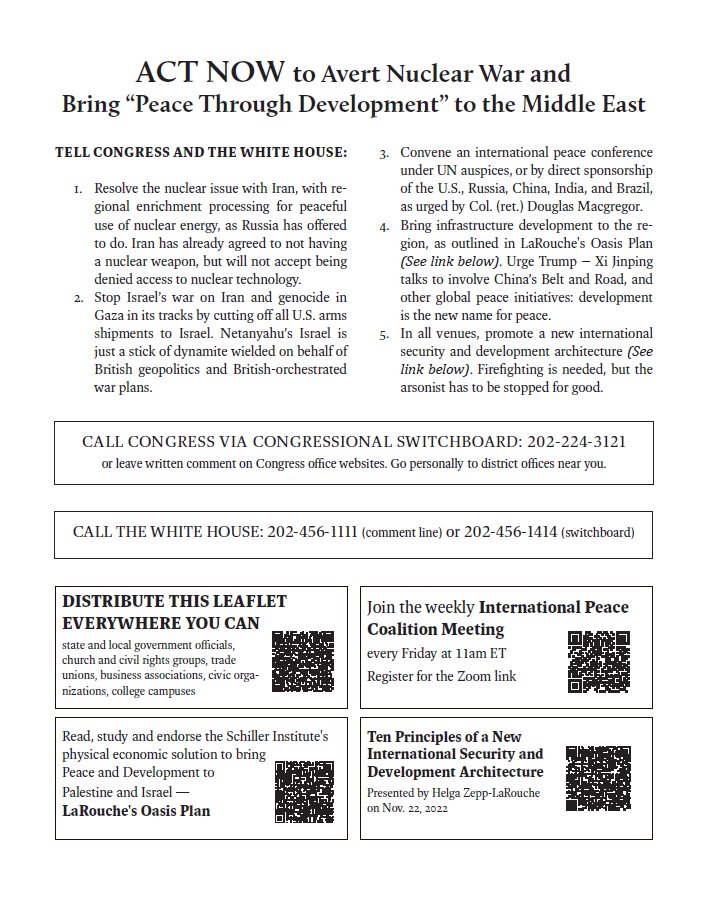 Schiller Institute tweet media