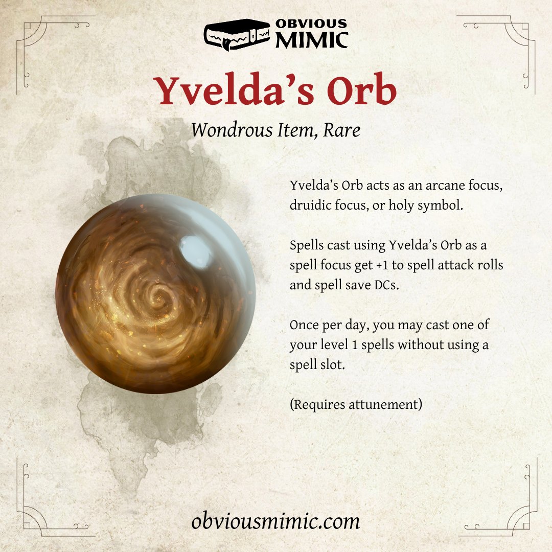 ObviousMimic's tweet photo. There is not a single thing that goes unnoticed by Madam Yvelda, for she knows too well what to ask and what to conceal. You can find all kinds of magical items in The Mystery of Witchhaven!

https://t.co/d8vtvgaPRy

#dnd #dungeonsanddragons #tabletopgames #tabletopgaming #rpg https://t.co/FXI8DThSbX